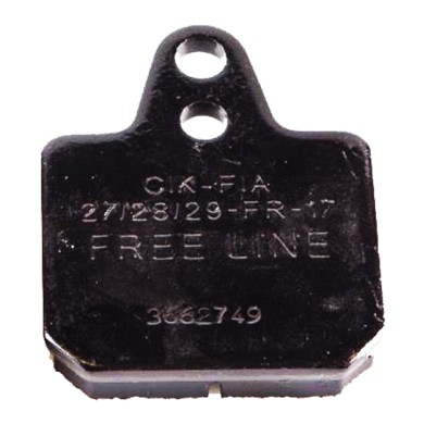 Bremsbelag Birel 40x38 Schwarz Weich