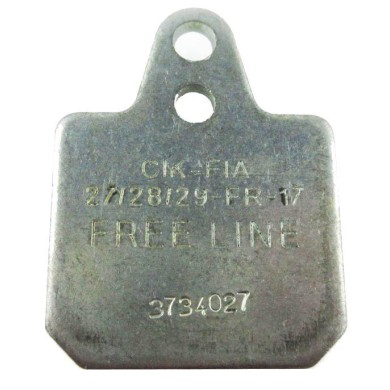 Brake pad Birel 40x38 Gray Hard