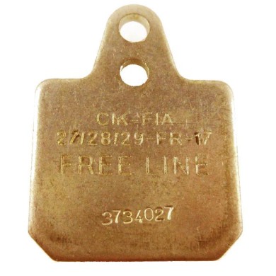 Brake pad Birel 40x38 SYNT