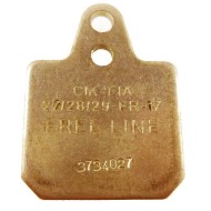 Brake pad Birel 40x38 SYNT