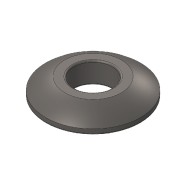 Spacer Spindle 8x20x4.40 Bombed Top-Kart Parolin Kart Republic KR