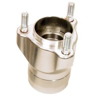 Mozzo Anteriore Magnesio 91mm (cuscinetto da 25mm interno) Topkart