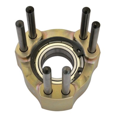 Porte Disque avant BS5 plein aluminium KZ OTK TonyKart