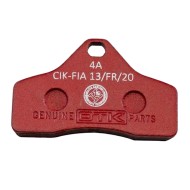 Front brake pad BSS BWZ KZ Tonykart OTK