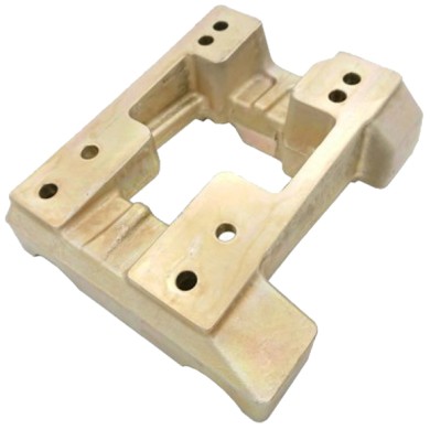 Platine Moteur Magnésium Multitrou 92x30mm OTK TonyKart