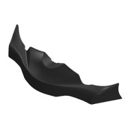 Front Spoiler Black Eurostar AGILE Parolin