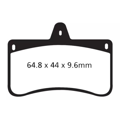 Plaquette Frein Arrière POSTERIEUR V04 CRG