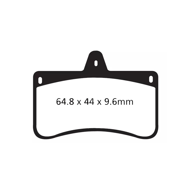 Plaquette Frein Arrière POSTERIEUR V04 CRG COMPATIBLE