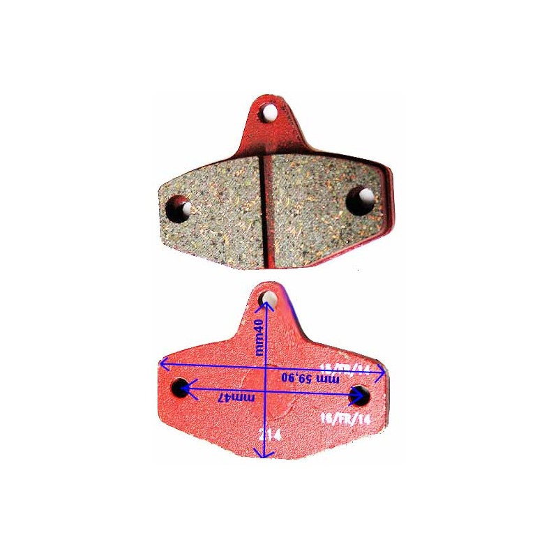 Front Brake Pad V08 CRG