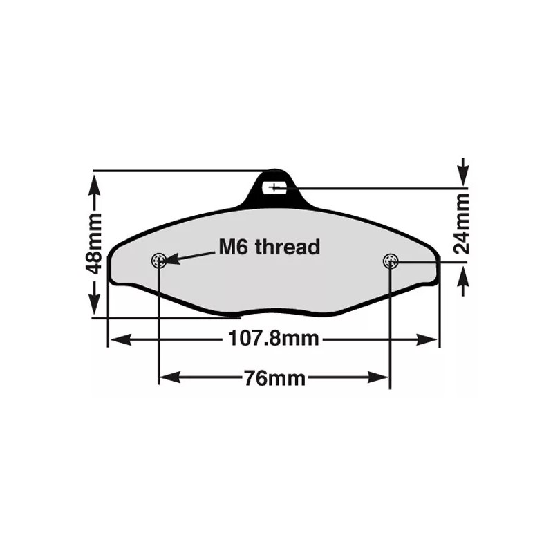 Pastilla Freno V99 Posterior CRG COMPATIBLE