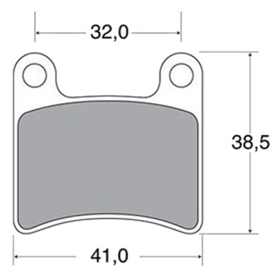 Front Brake Pad Intrepid R2