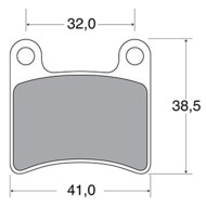 Front Brake Pad Intrepid R2