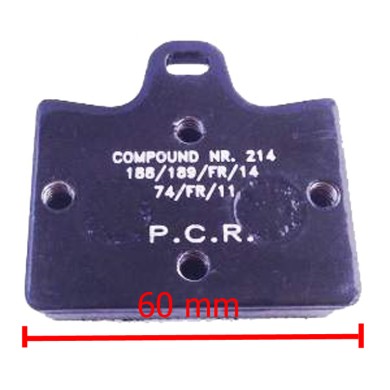 Bremsbelag Hinten PCR KF / KZ