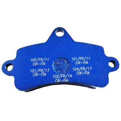 Rear brake pad Top Kart KZ-KF vs.2 Twister Bullet EVO