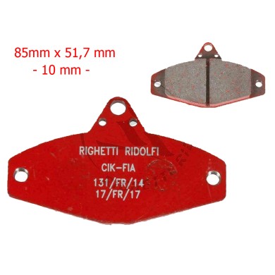 Front brake pad Righetti Ridolfi