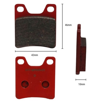 Rear Brake Pad AP-RACE -08- PAROLIN