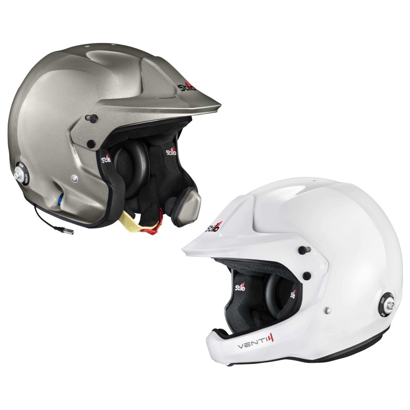 Casque Stilo Venti4 WRC Rallye Composite – Snell SA2025 FIA