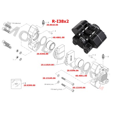 Screw Brake Caliper Bleed G 1/8 BirelArt