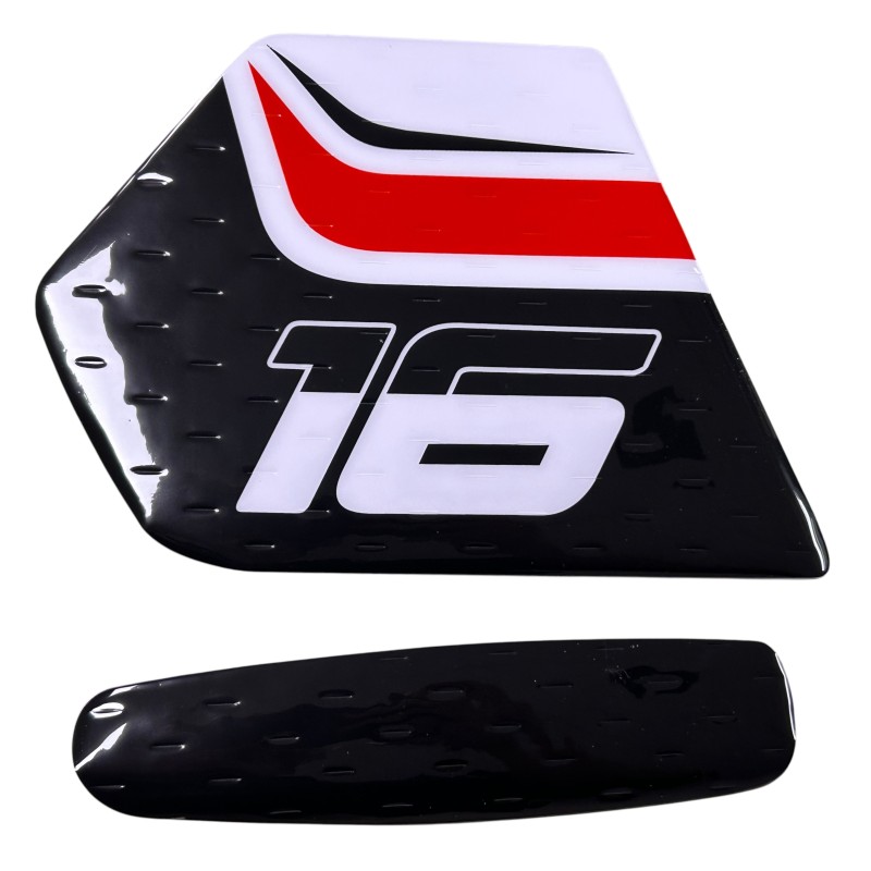 Designkit Aufkleber Fuel Tank OK KZ 8.5 LT - CHARLES LECLERC