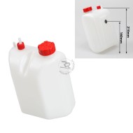 Reservoir 3 litres avec le tube, MONDOKART, kart, go kart