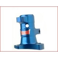 Inclined Hub steering wheel support with clutch lever attack