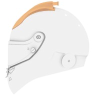 Presa Aria CON RACCORDO - SCOOP FLAT Superiore Caschi SCHUBERTH