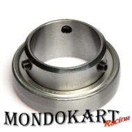 Axle Bearing 50mm Polyamide special cage 3 grubscrews (80mm