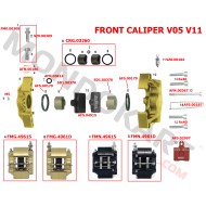 Schraube M5 x 55 Frontpolster V05 V11 V13 CRG