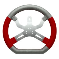 Volante Tipo TONYKART 4 razze OTK High Grip - 340mm