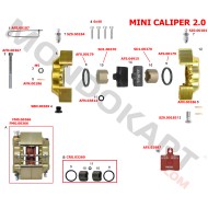Kit Reparación Pinza Delantera V05 V04 V08 V09 V11 V13 CRG