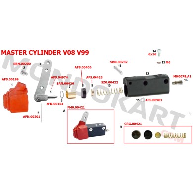 Gummisattel / Pumpe V99 D22 CRG