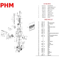 Schüssel Haltekappe Dellorto PHBE PHB PHM PHF