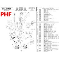 Schwimmende Stift Dellorto PHBE PHBH PHBL PHF PHM VHST