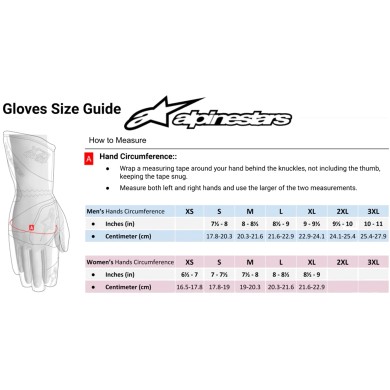Guantes Alpinestars Tempest V3 - LLUVIA Adulto - APROBADO FIA
