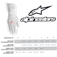 Handschuhe Alpinestars Tech 1START V4 Auto Racing Fireproof