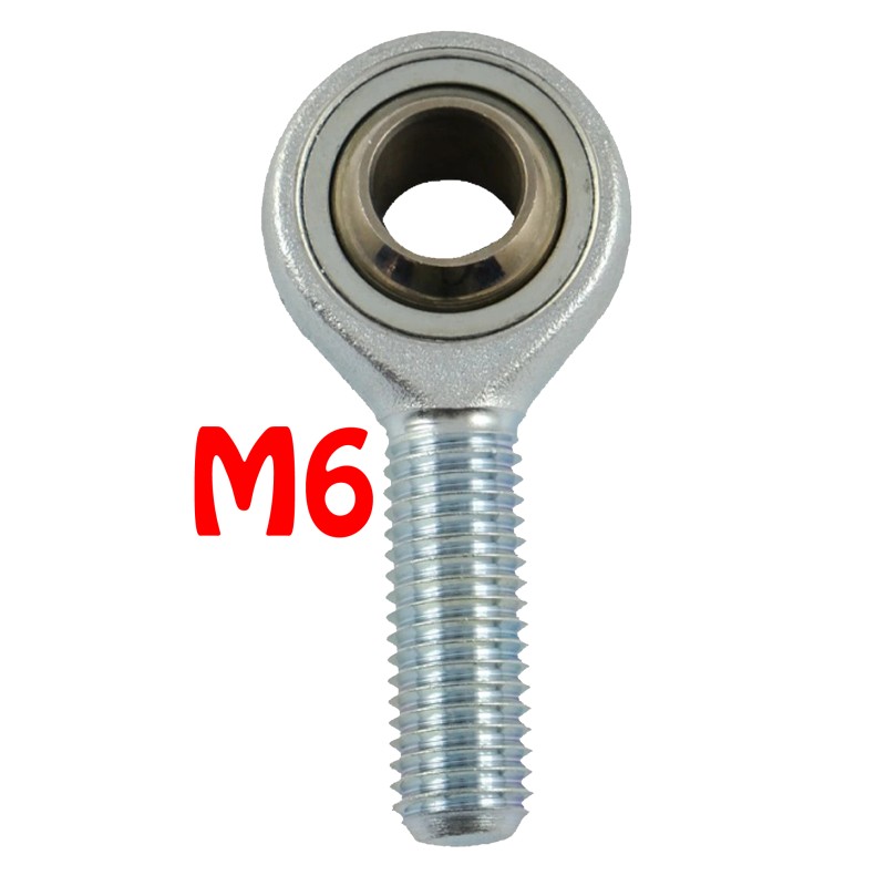 Uniball PEDALE - Maschio (Alta Qualità) M6 SMALL, MONDOKART