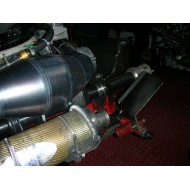 Schalldämpfer Schutz KZ Universeller, MONDOKART, kart, go kart