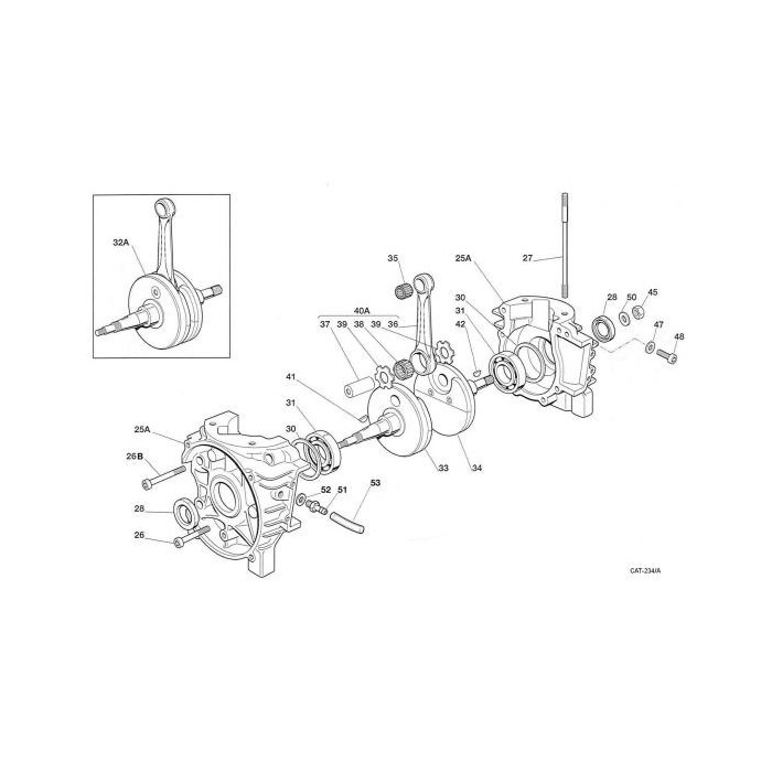 SHAFT side Iame transmission Swift 2010 - 2014, mondokart