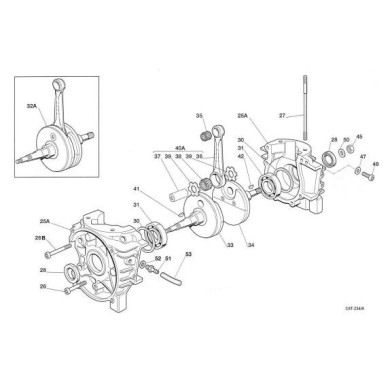 Pleuel 86 Iame Mini / Baby Swift (2011-2014), MONDOKART, kart