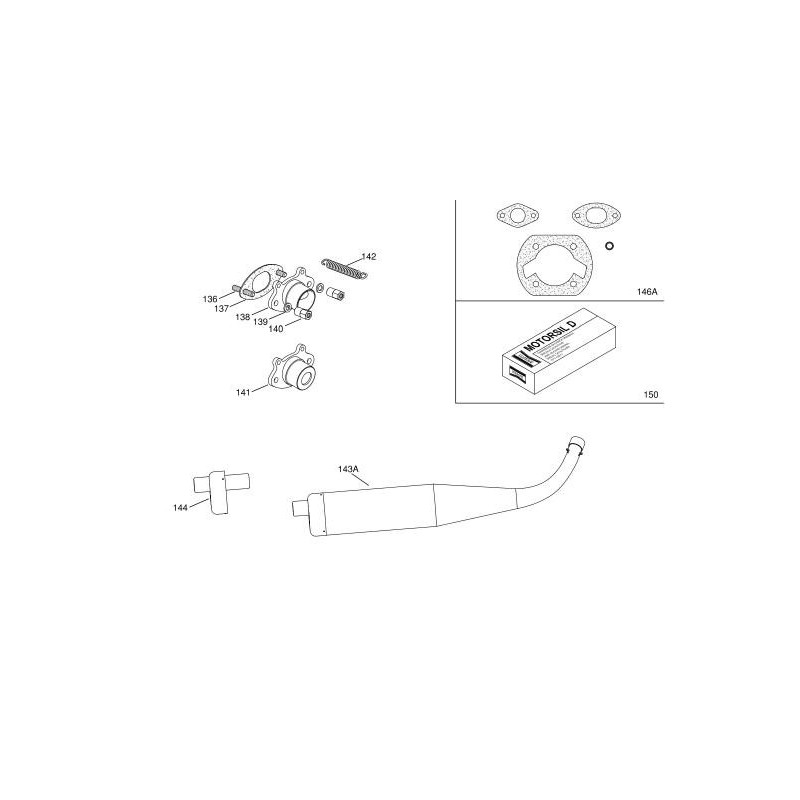 Escape Iame Swift 60cc 2007-2014 y X30 Waterswift, MONDOKART