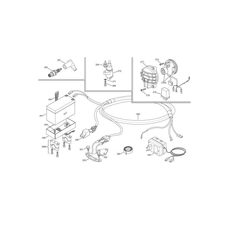 Capuchon Bougie d'allumage PVL noir 5 kOhm, MONDOKART, kart, go