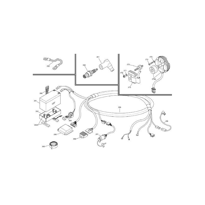 Blocco chiavi motorino avviamento Iame X30, MONDOKART, kart, go