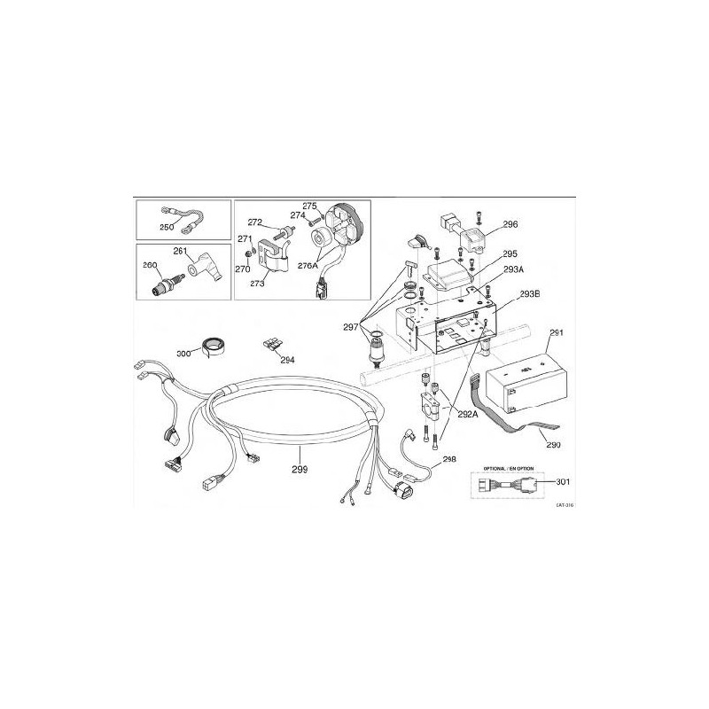 Plaque support de batterie Iame (X30 - Easykart), MONDOKART