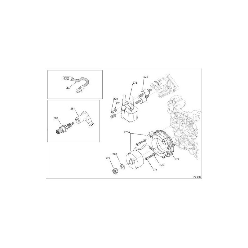 Ground Coil Cable Iame, mondokart, kart, kart store, karting