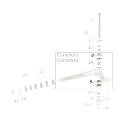 Roulement Fusèe M8 CRG, MONDOKART, kart, go kart, karting