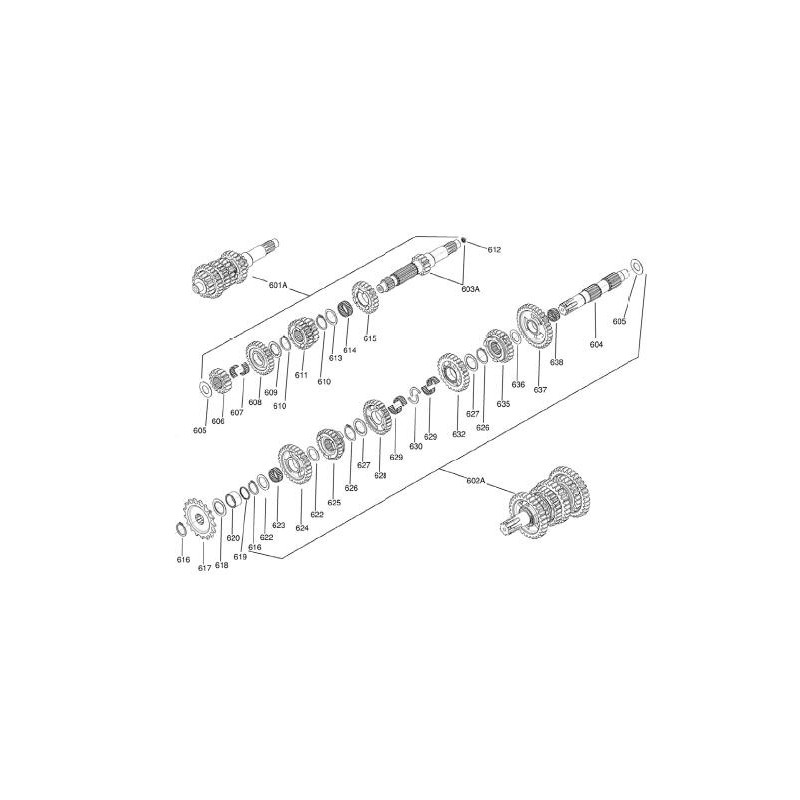 Anillo scanal cuña IAME KZ Screamer, MONDOKART, kart, go kart