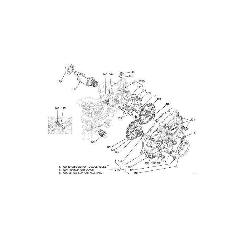 Cover Gasket IAME KF - SuperX30, mondokart, kart, kart store