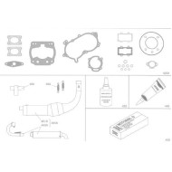 Seals Serie IAME KF Reedster, MONDOKART, kart, go kart
