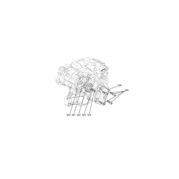 Impulsor Bomba Agua Iame Reedster KF (2013-2015), MONDOKART