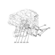 Impeller Iame Reedster KF water pump (2013 to 2015), mondokart